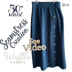 👛 (ANY 2/$25) Handmade Stretchy Pull On Skirt No Fasteners